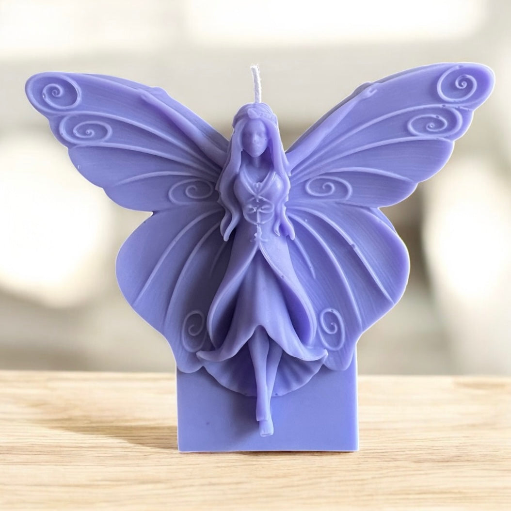 Fairy Angel Pillar Candle