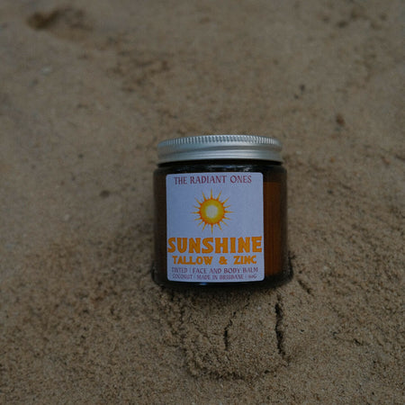 SUNSHINE Tallow & ZINC BALM, Untinted, Coconut Scented 45g