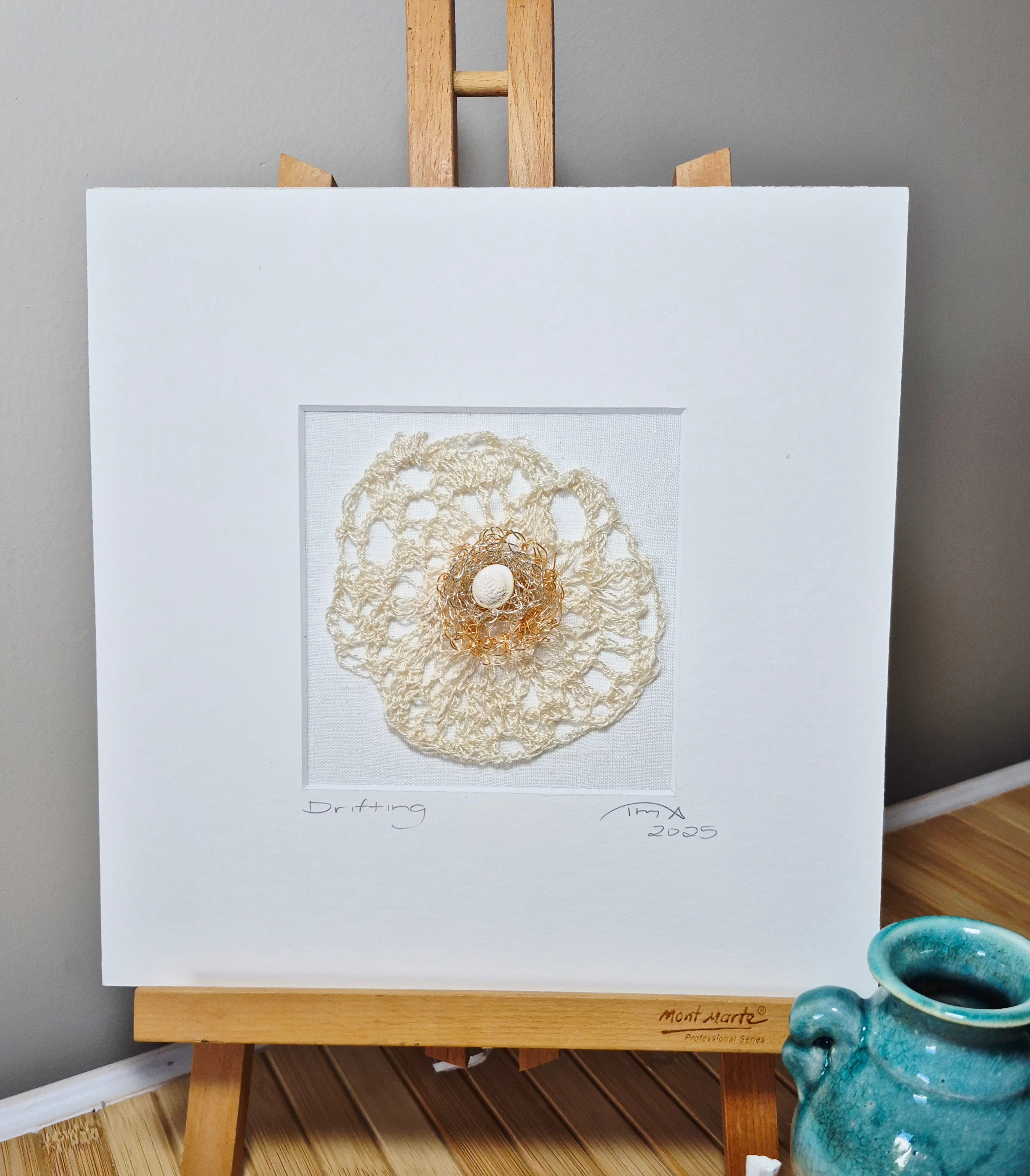 Drifting Mixed Media Artwork