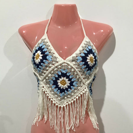 Crochet Boho Festival Top