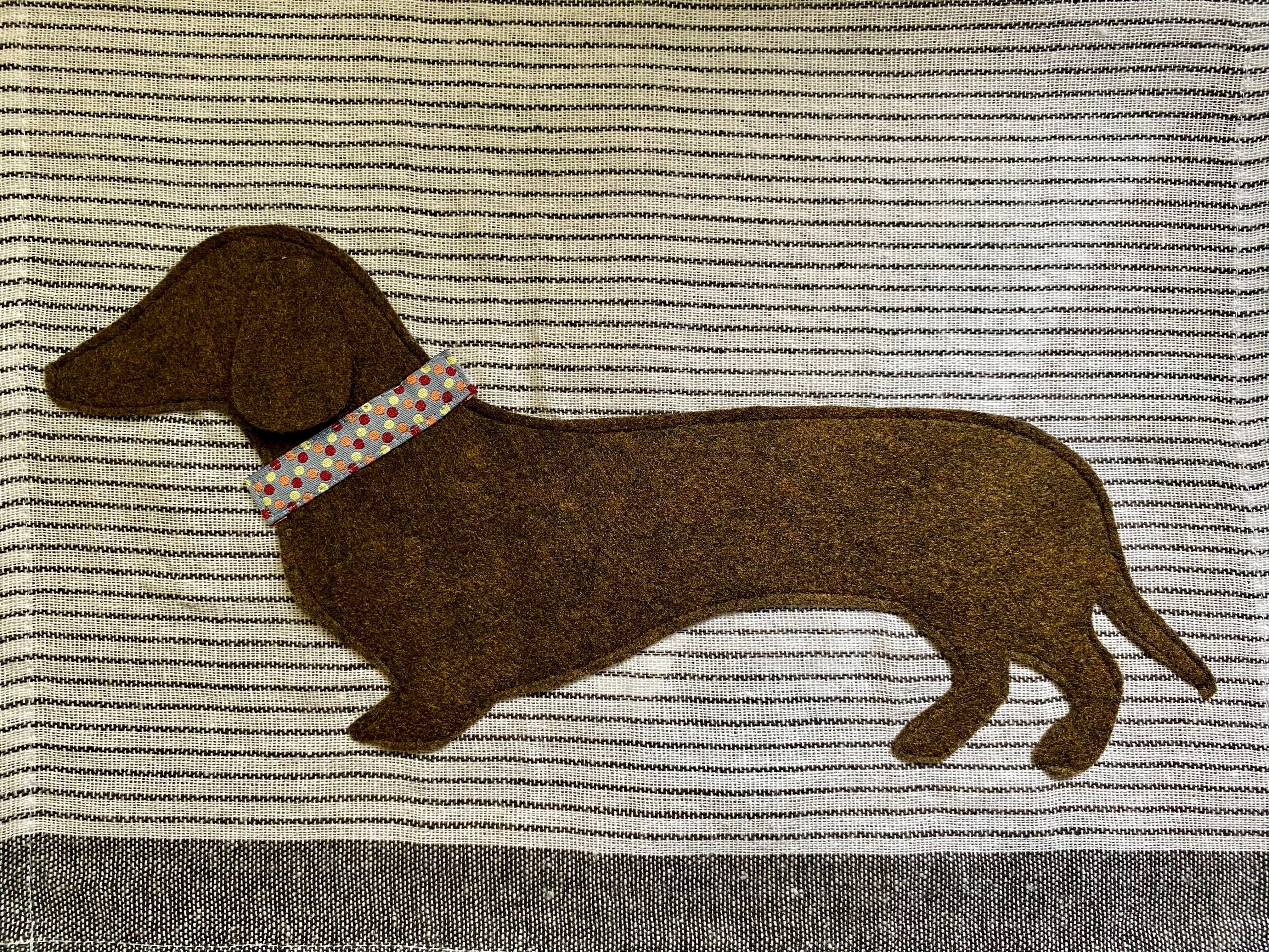 Dachshund Tea Towel