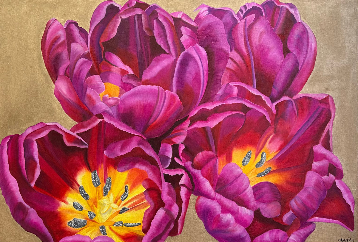 Aurelia - Original One of a Kind Oil Painting - Hand Painted