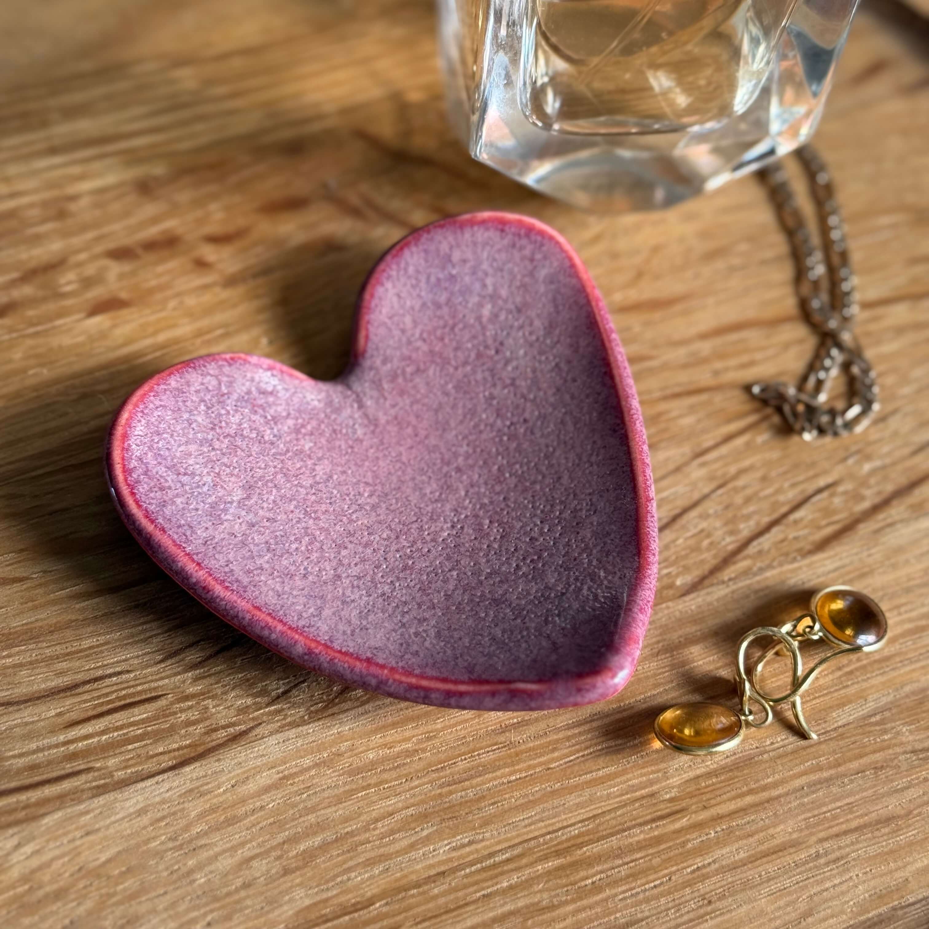 Handmade Trinket Dish | Heart Shaped | Jewellery