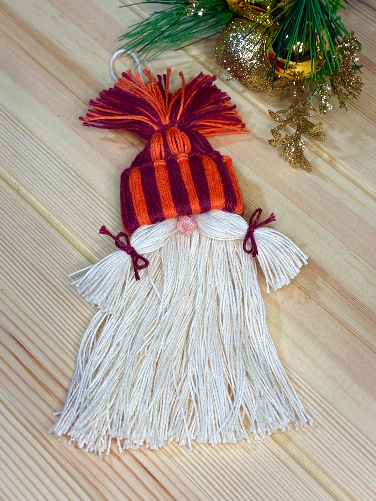 MADE TO ORDER Little Loom Legends - Gnome Ornaments