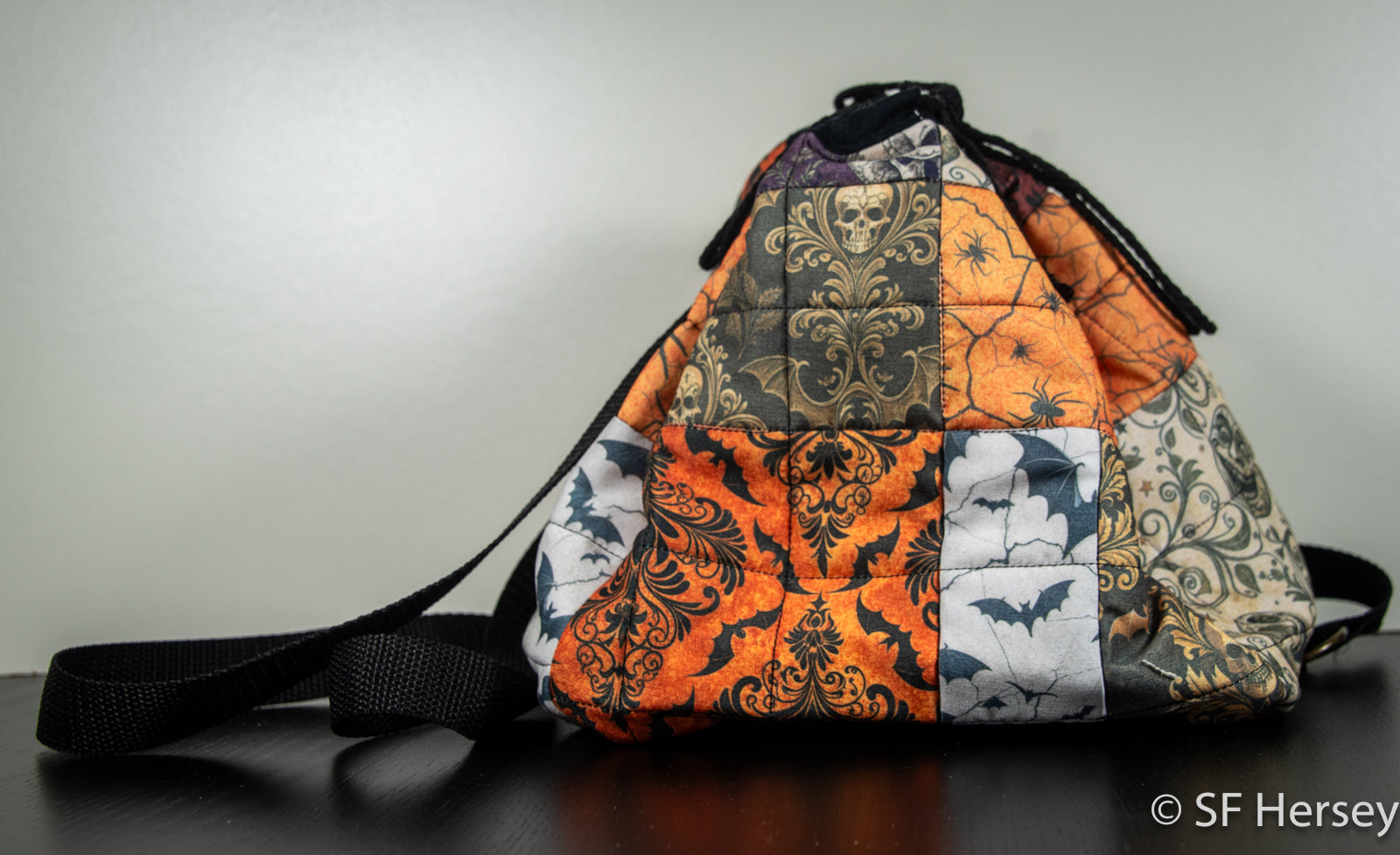 Halloween Cross-body Drawstring Sling Bag