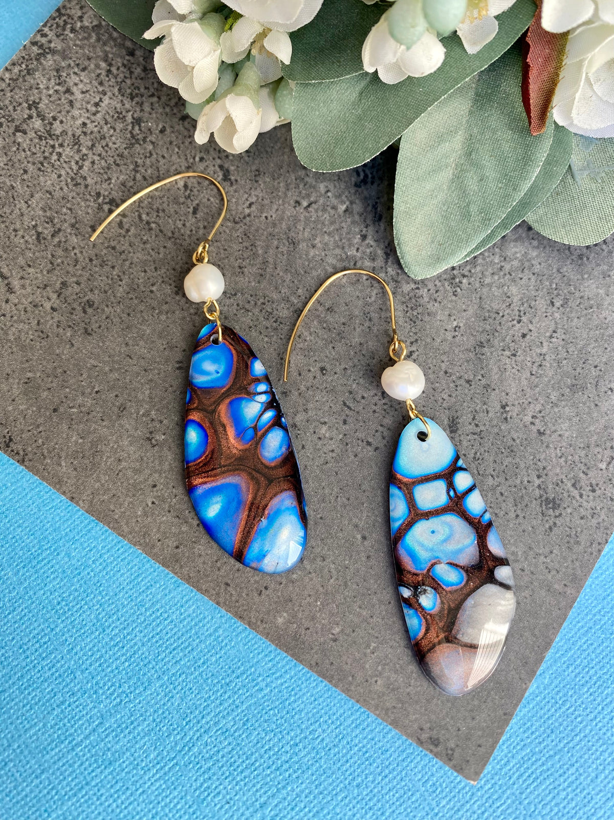 Freshwater Pearl Collection Dangle Earrings