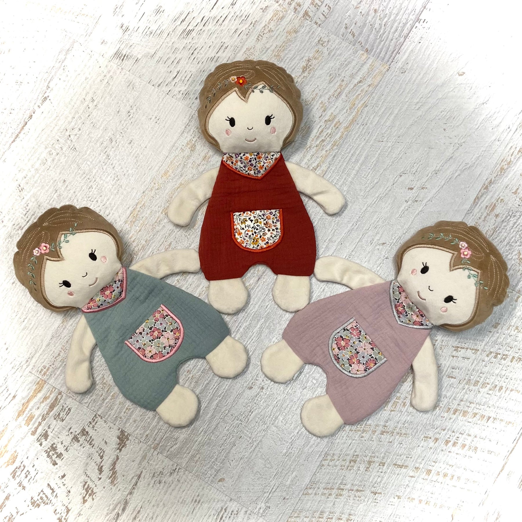 Doll Lovey/Comforter – Boy & Girl Designs