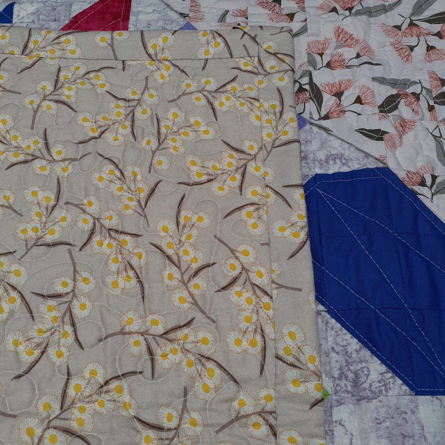 Jack the giraffe patchwork quilt