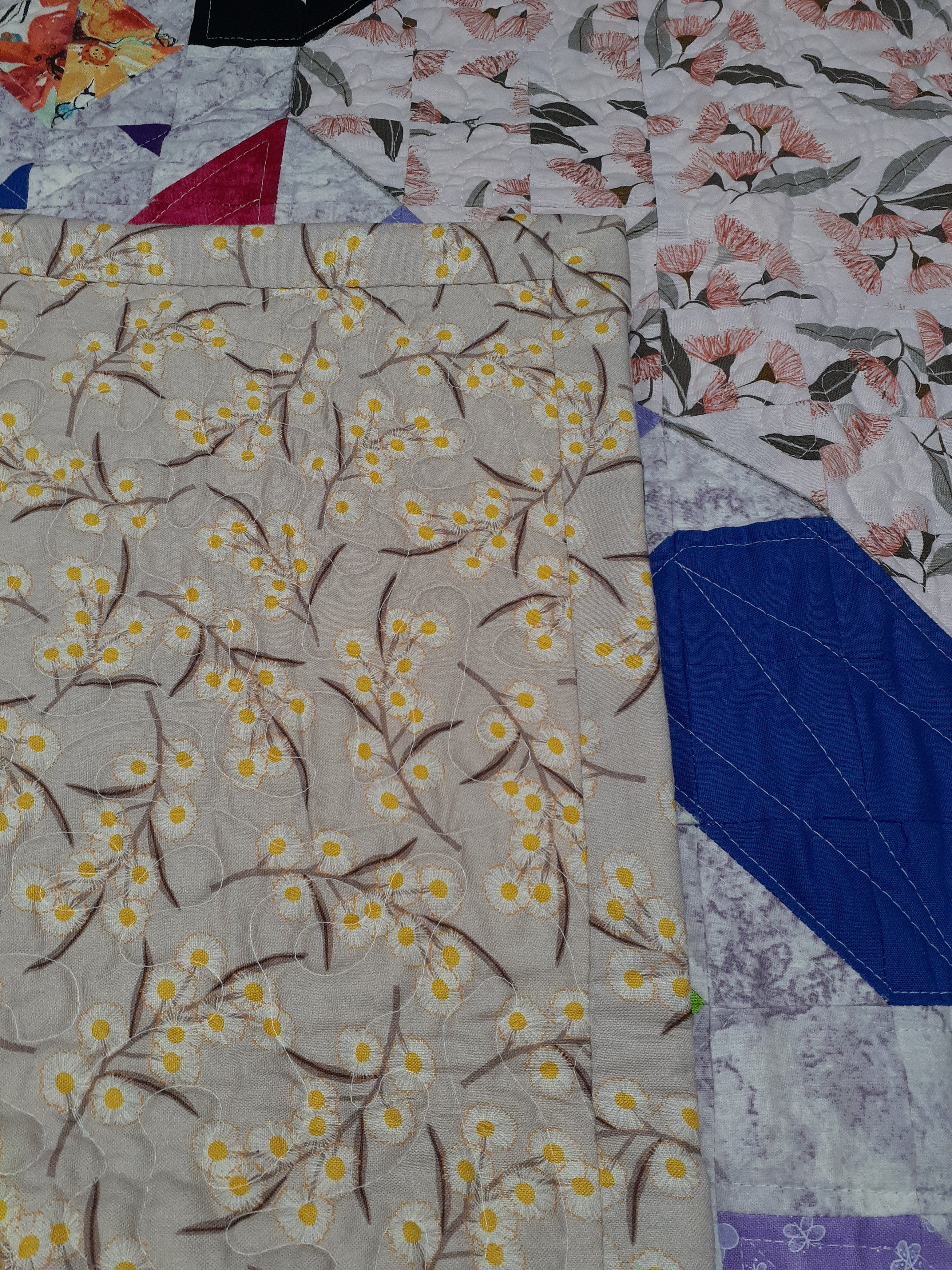 Jack the giraffe patchwork quilt