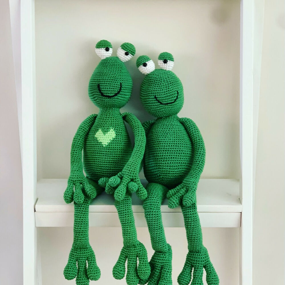 Green Tree Frog |Crochet Soft Toy | Australian Animals