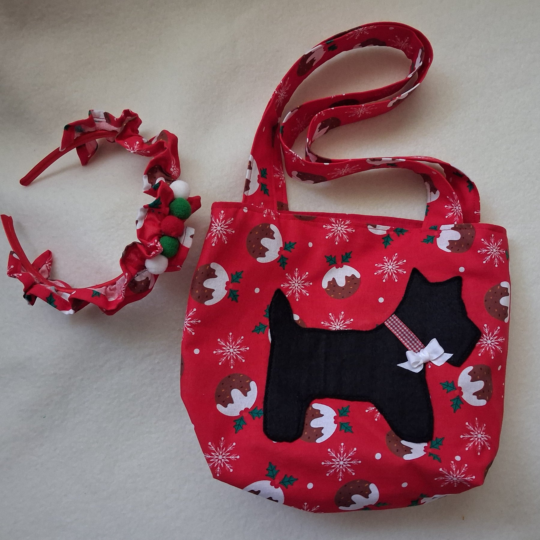 Children's Christmas Handbag & Headband