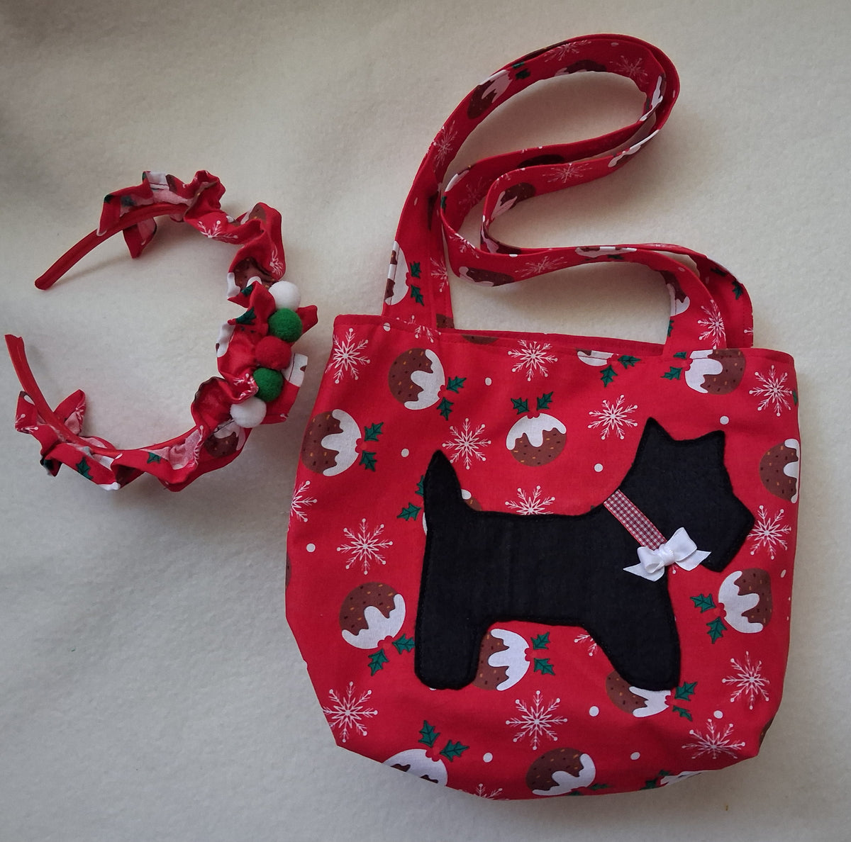 Children's Christmas Handbag & Headband