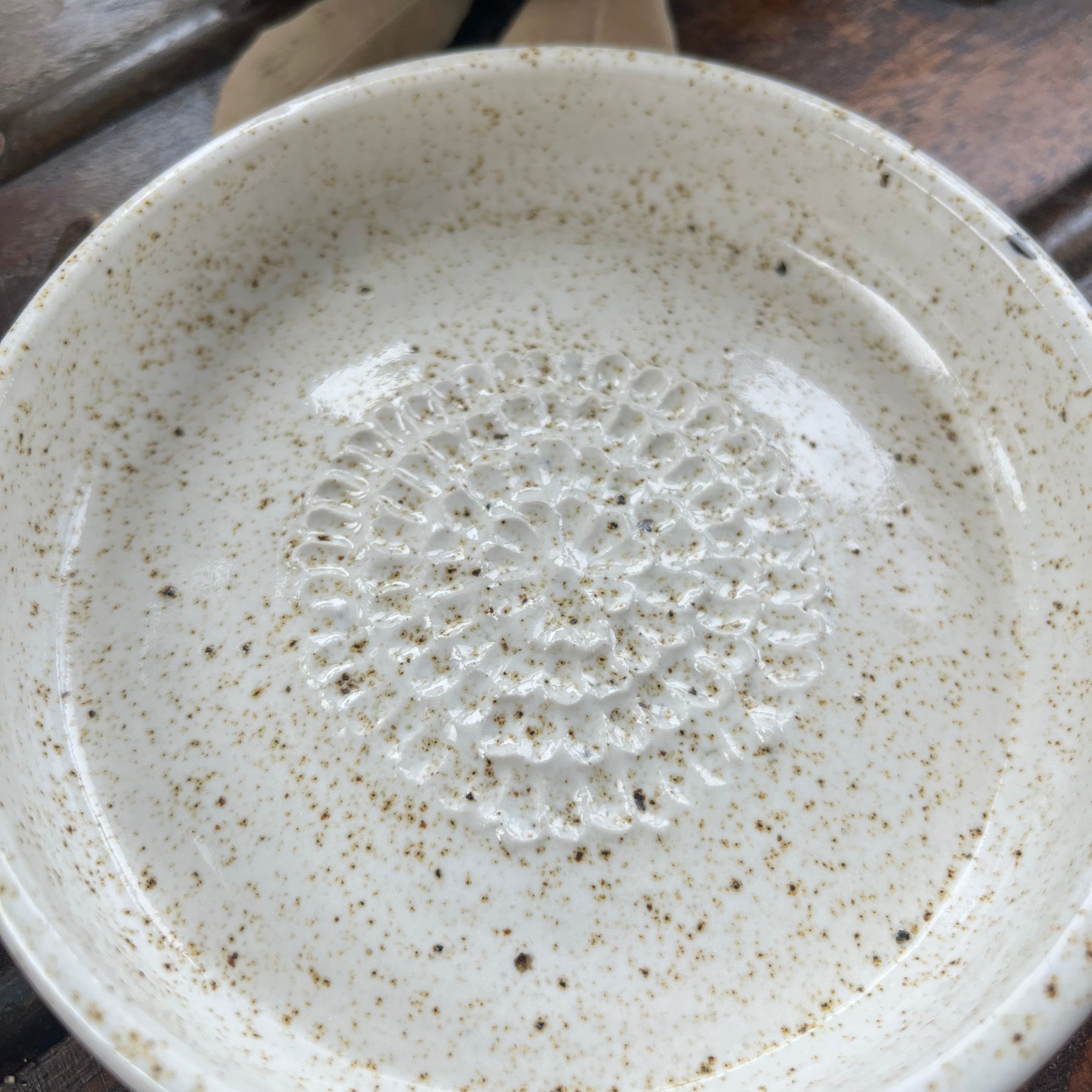 Ceramic Grater with Brush