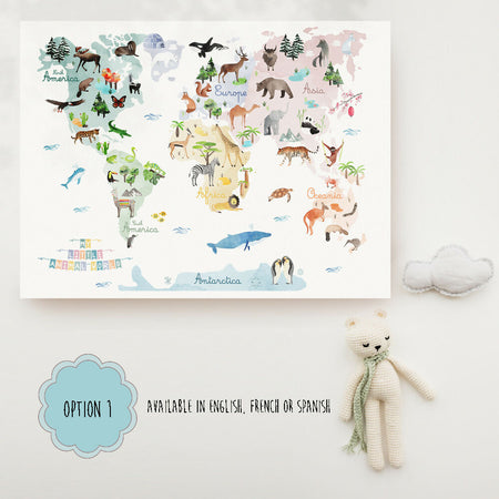 WORLD ANIMAL MAP