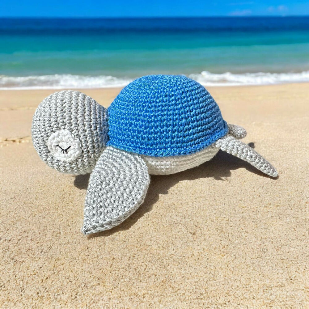 Handmade Crochet Turtle