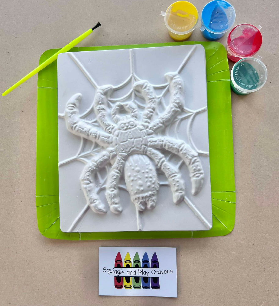 Large Spider Plaster Painting Pack