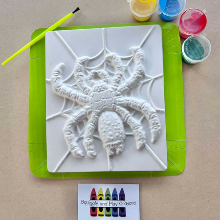 Large Spider Plaster Painting Pack