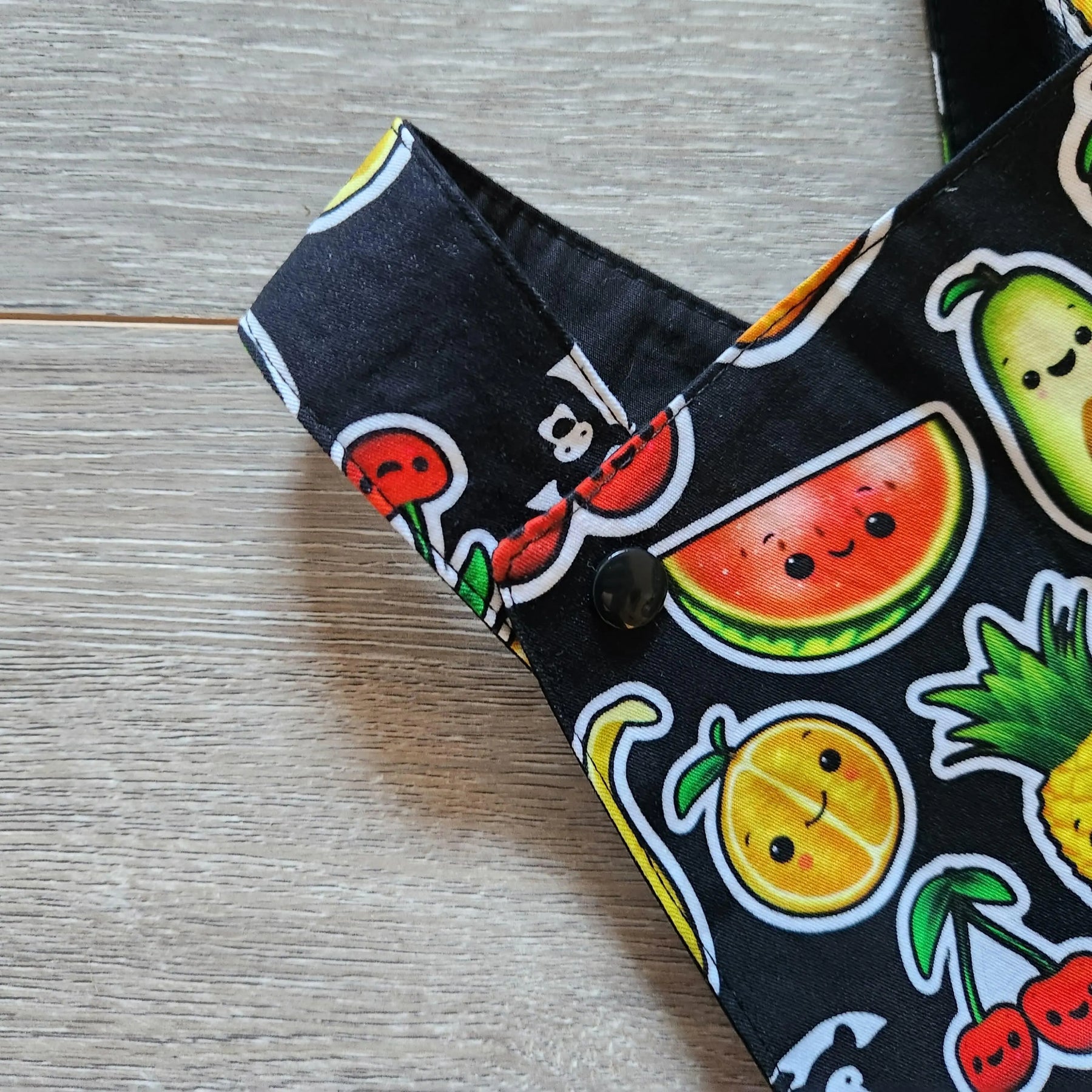 Dancing Fruit Short leg romper