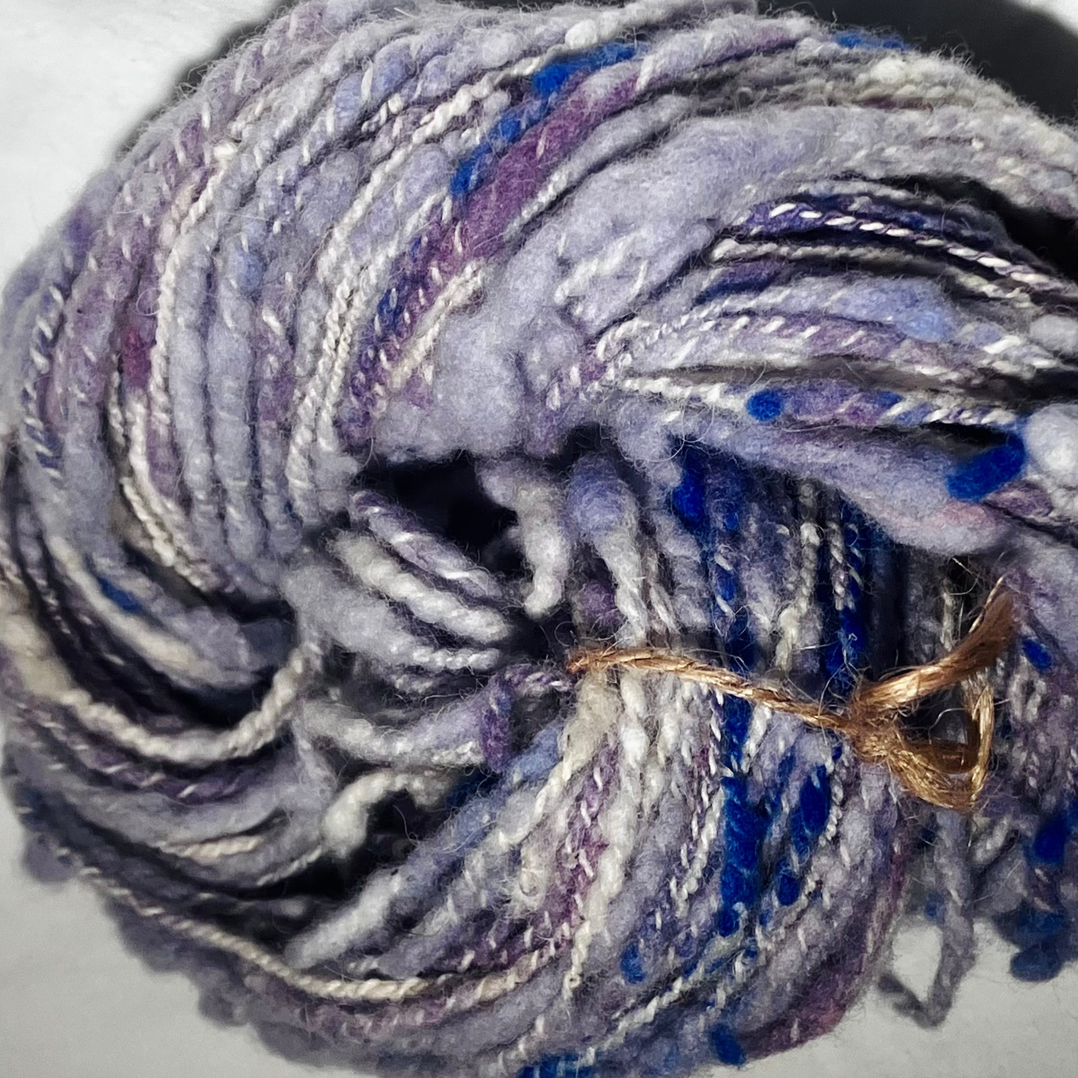 Alpaca with Merino x Border Leicester yarn