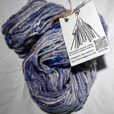 Alpaca with Merino x Border Leicester yarn
