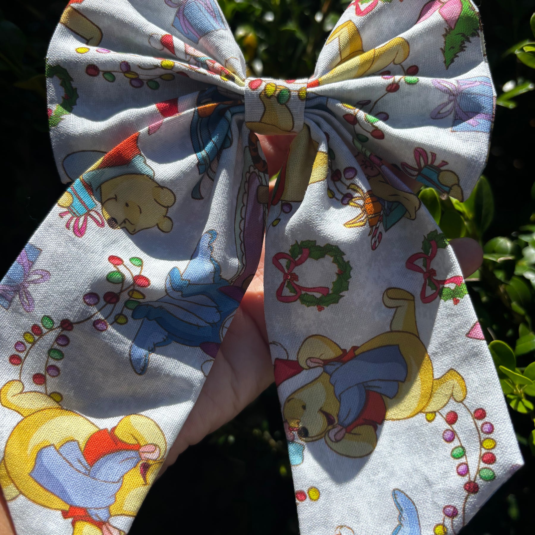 Girl’s Christmas Hair Bows