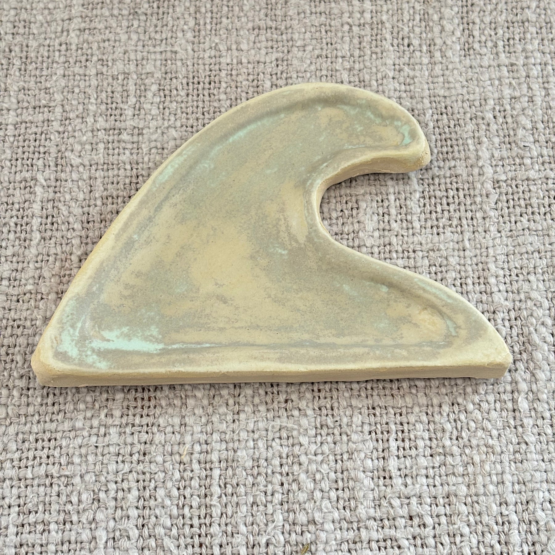 Wave trinket tray ~ Seafoam