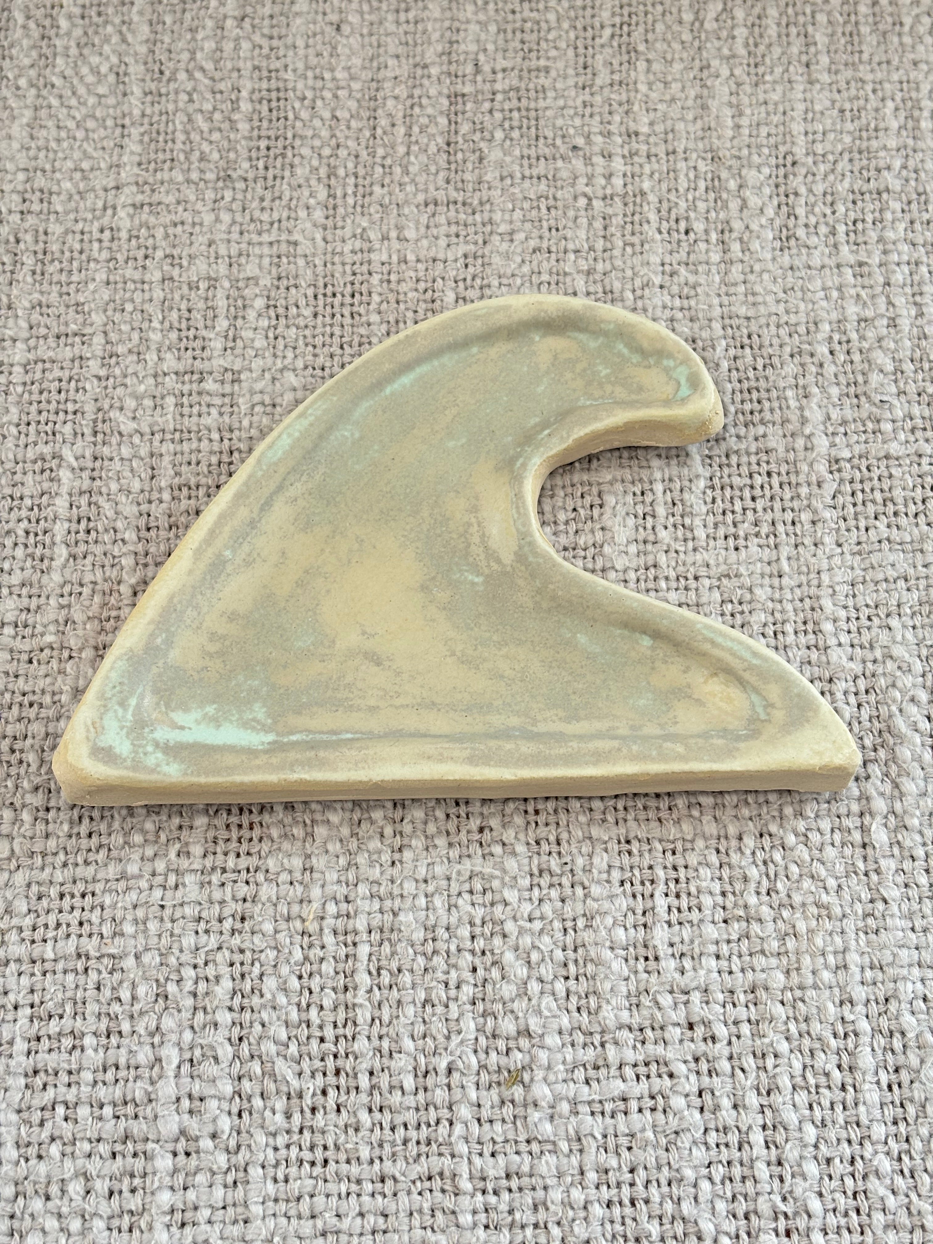 Wave trinket tray ~ Seafoam