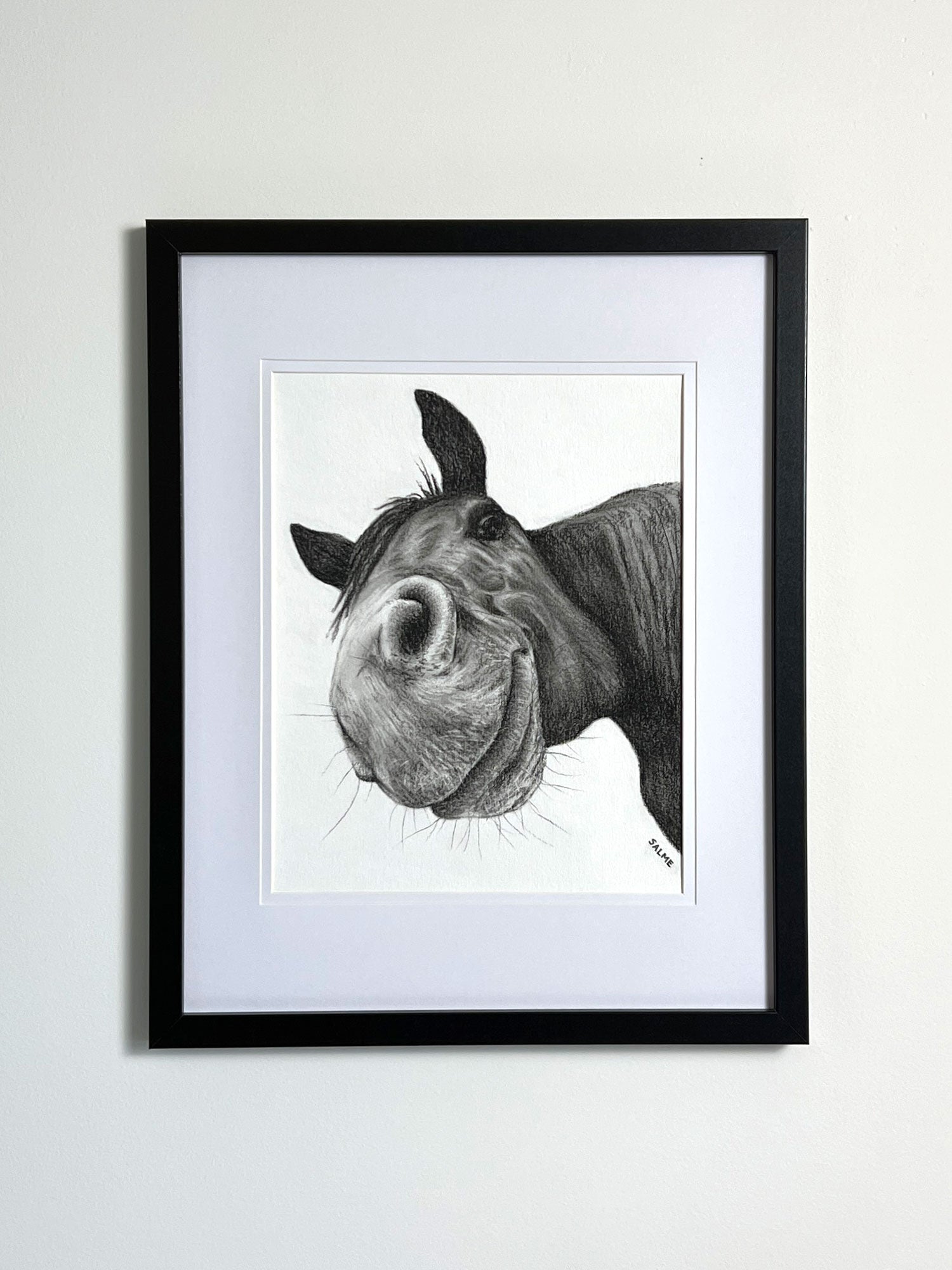 Horsing Around | Horse | Hand Drawn Original Artwork