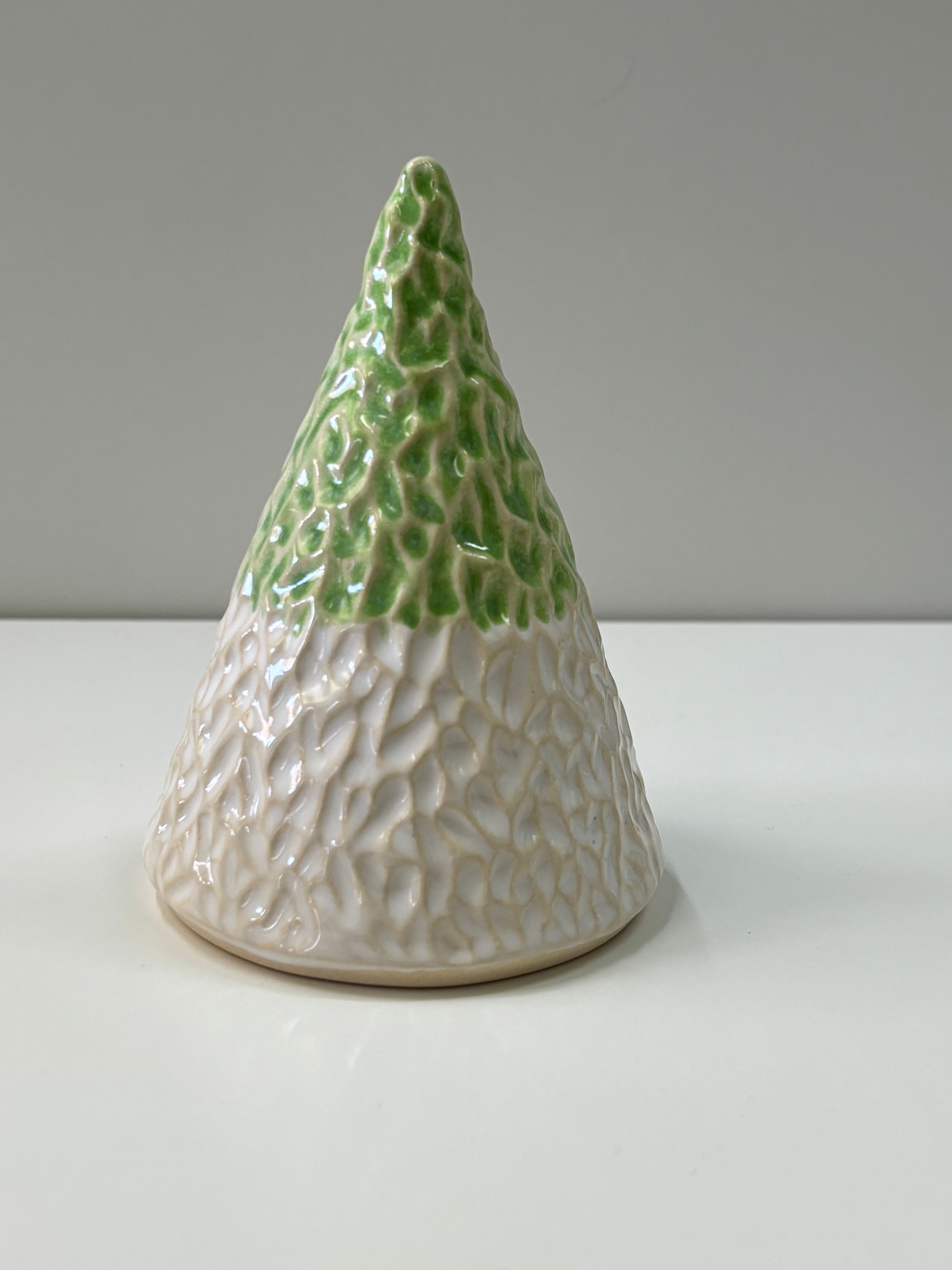 Carved Ceramic Christmas Tree