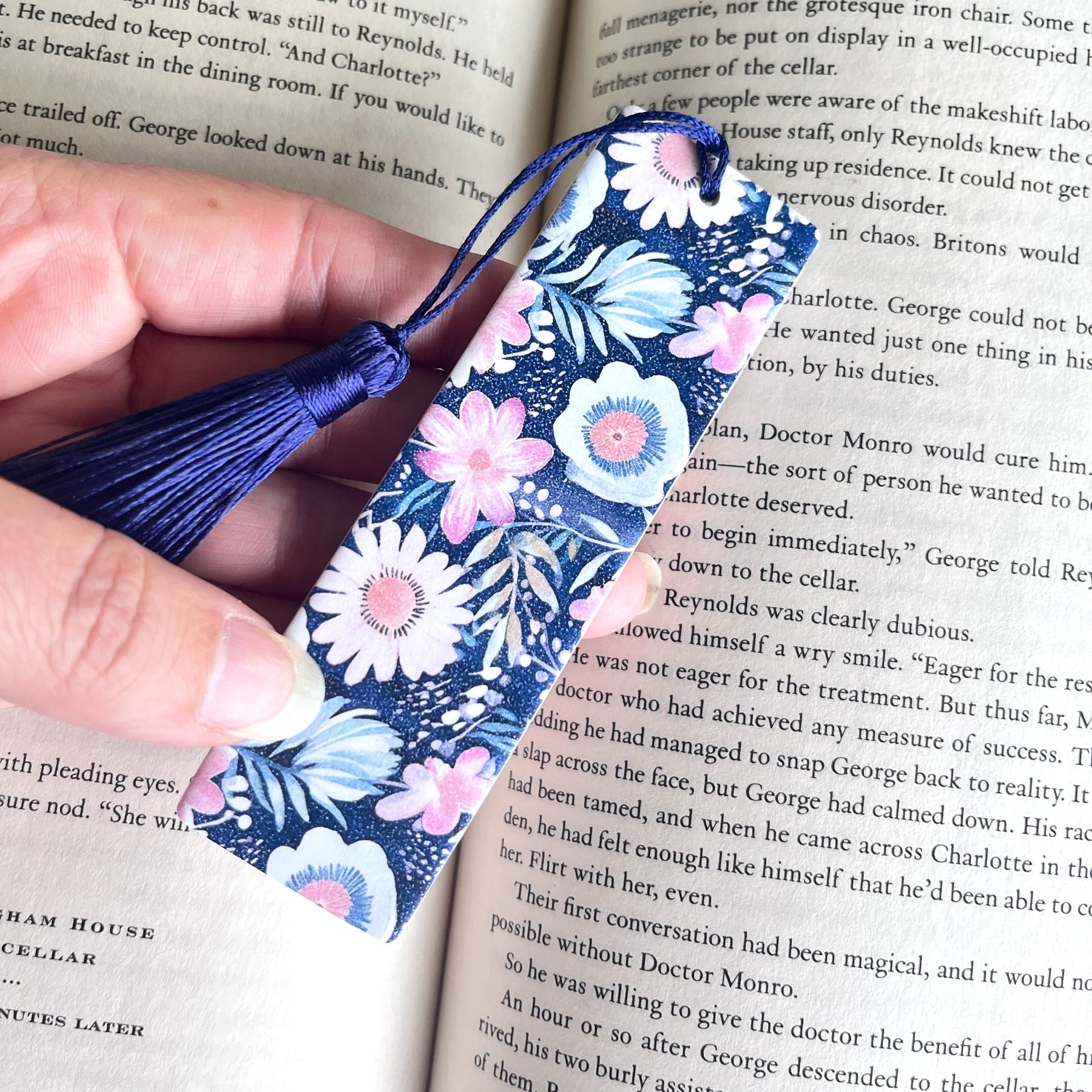 Handmade Bookmarks with Tassel - Polymer Clay - Various Designs