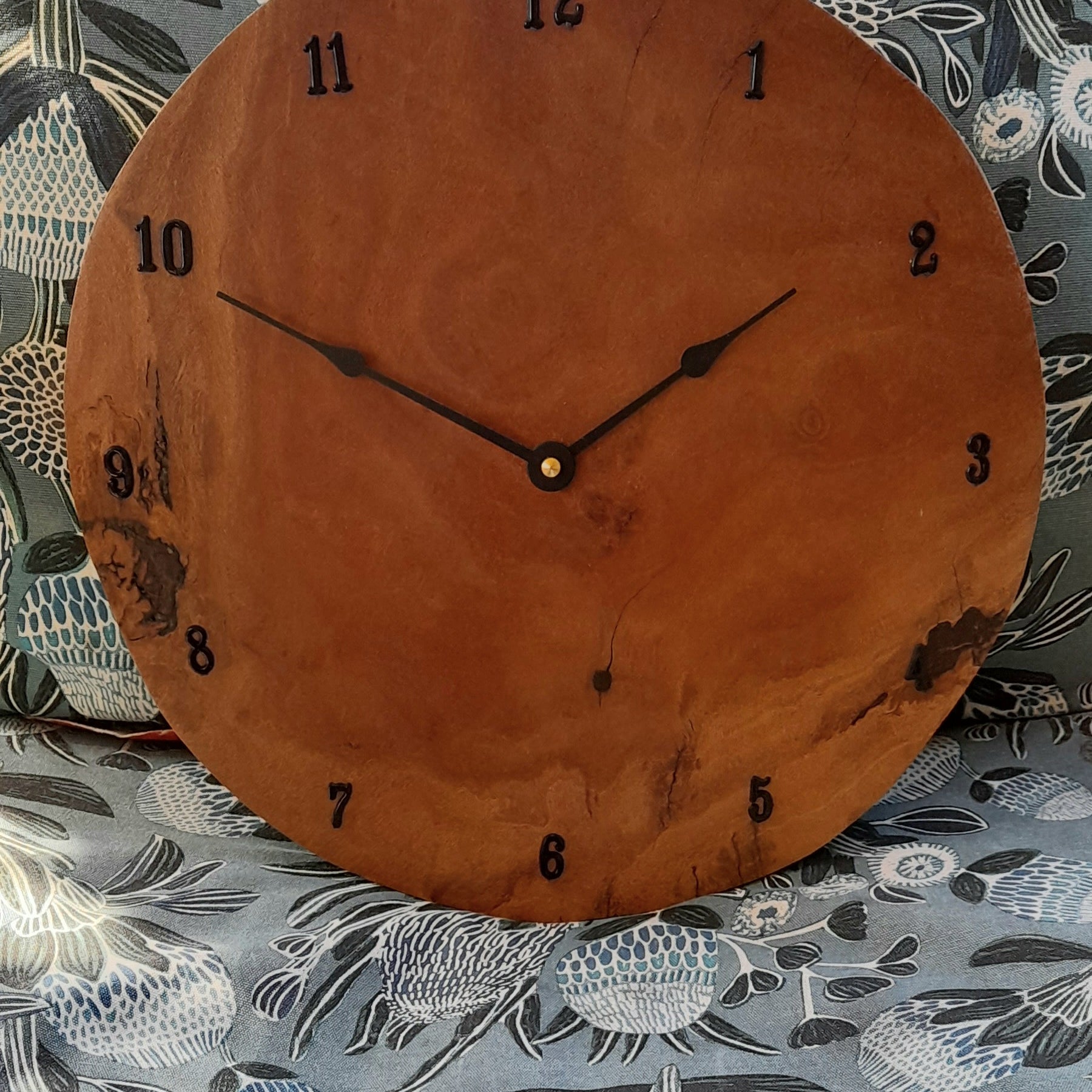 Hardwood Clock