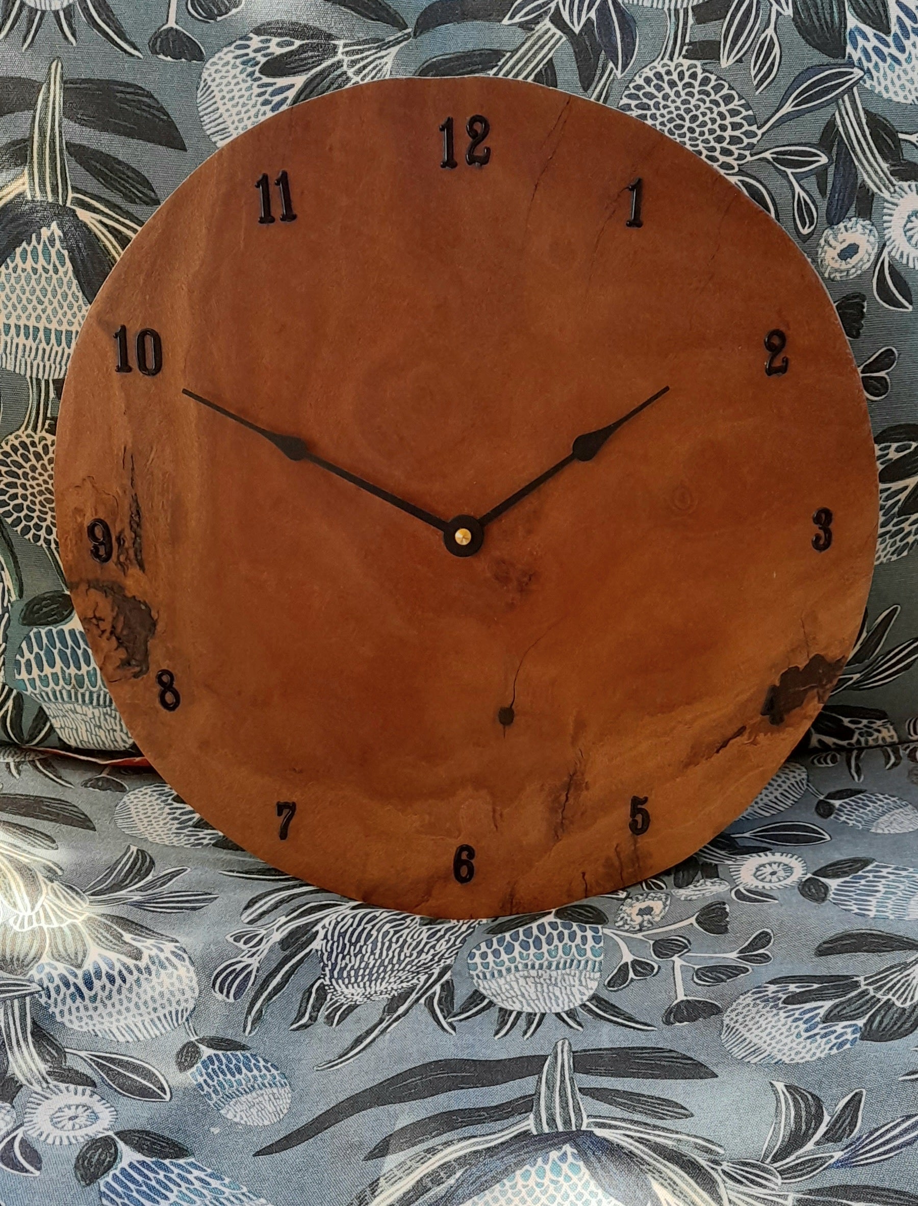 Hardwood Clock