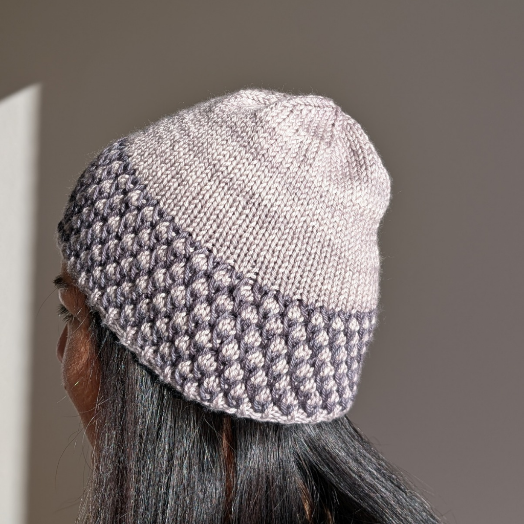 Malabrigo Rios Diamonds Merino Wool Beanie