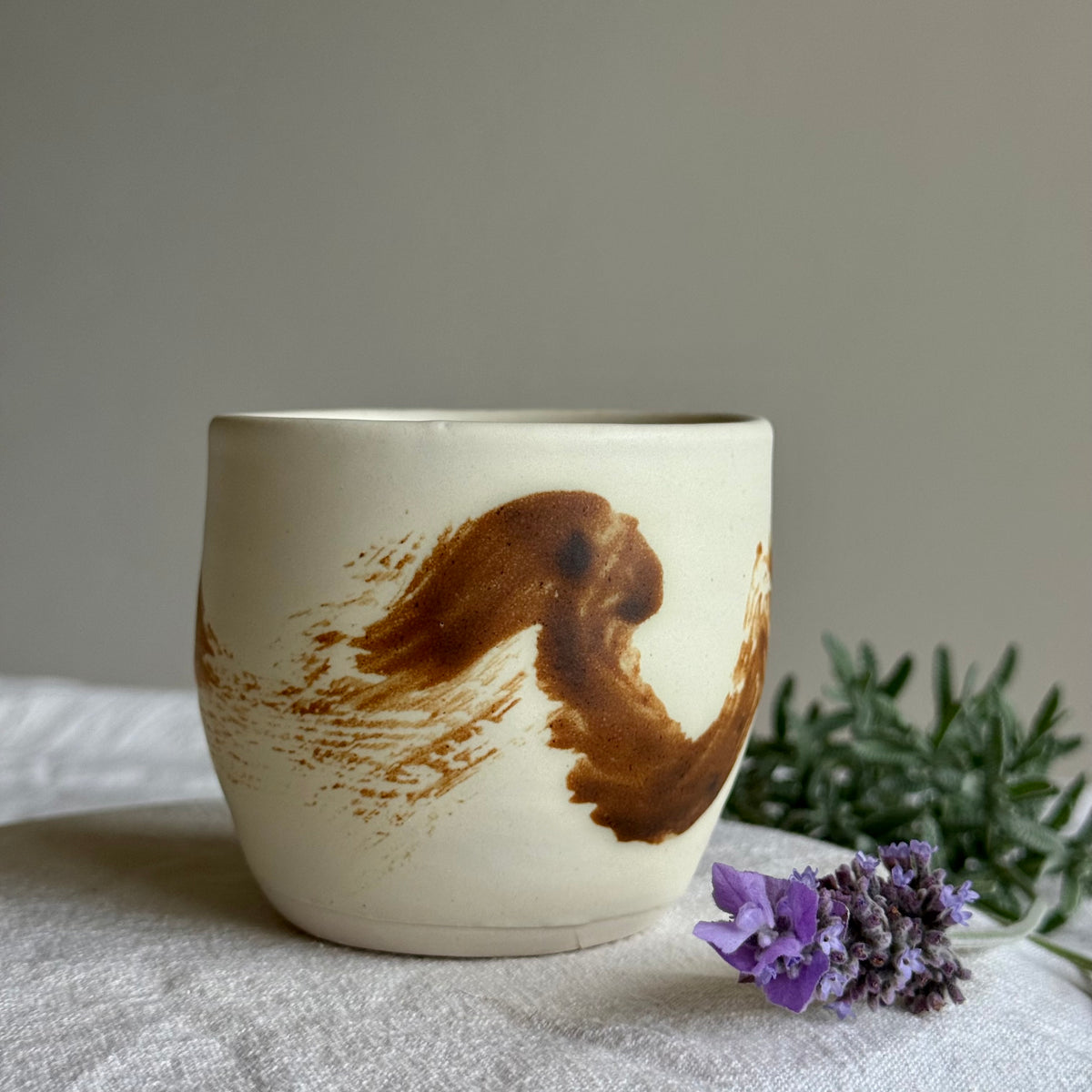 Stillness - Handmade Ceramic Wabi Sabi Tumbler - 250 ml