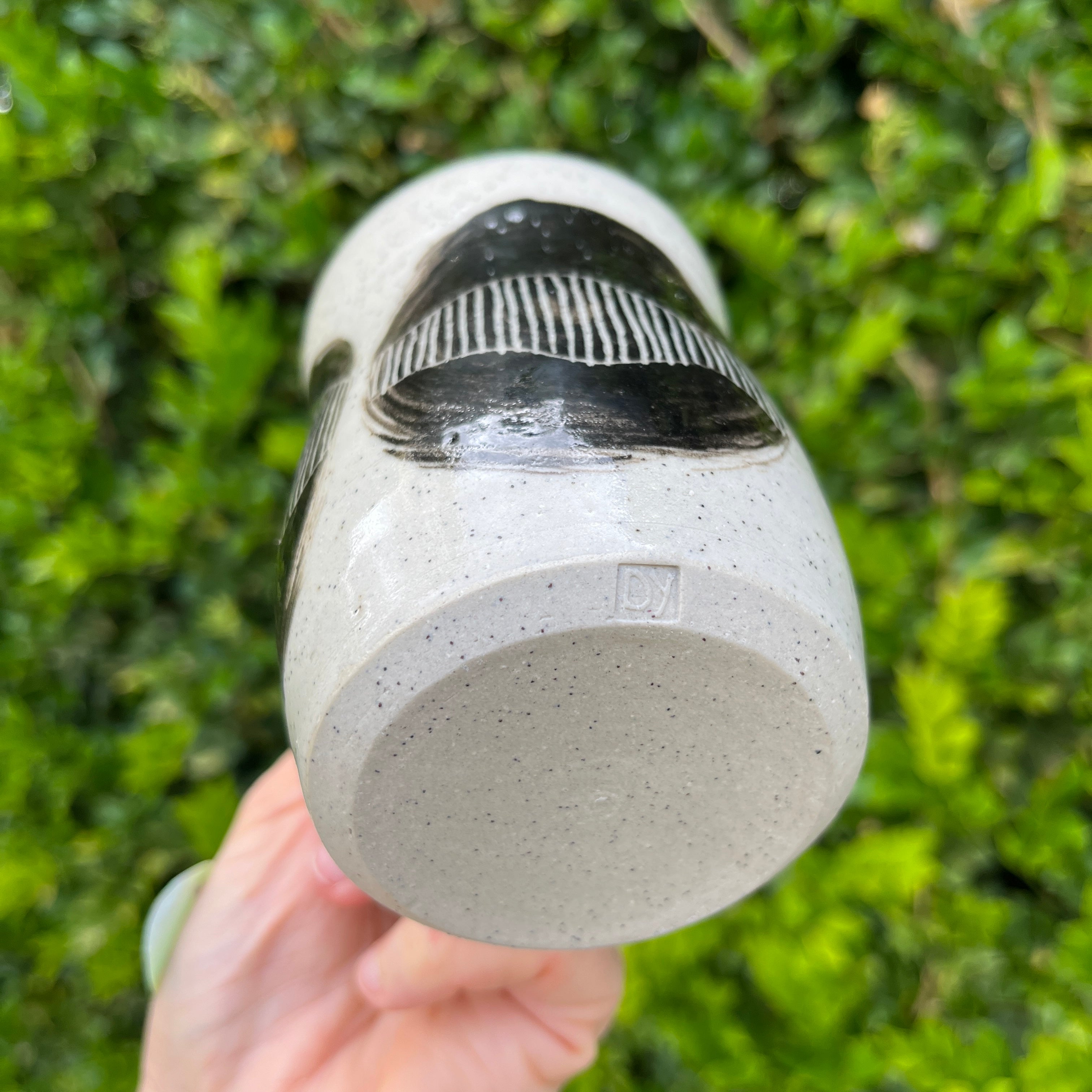 Ceramic Mug - Beautiful to Hold – Hand Carved Flow