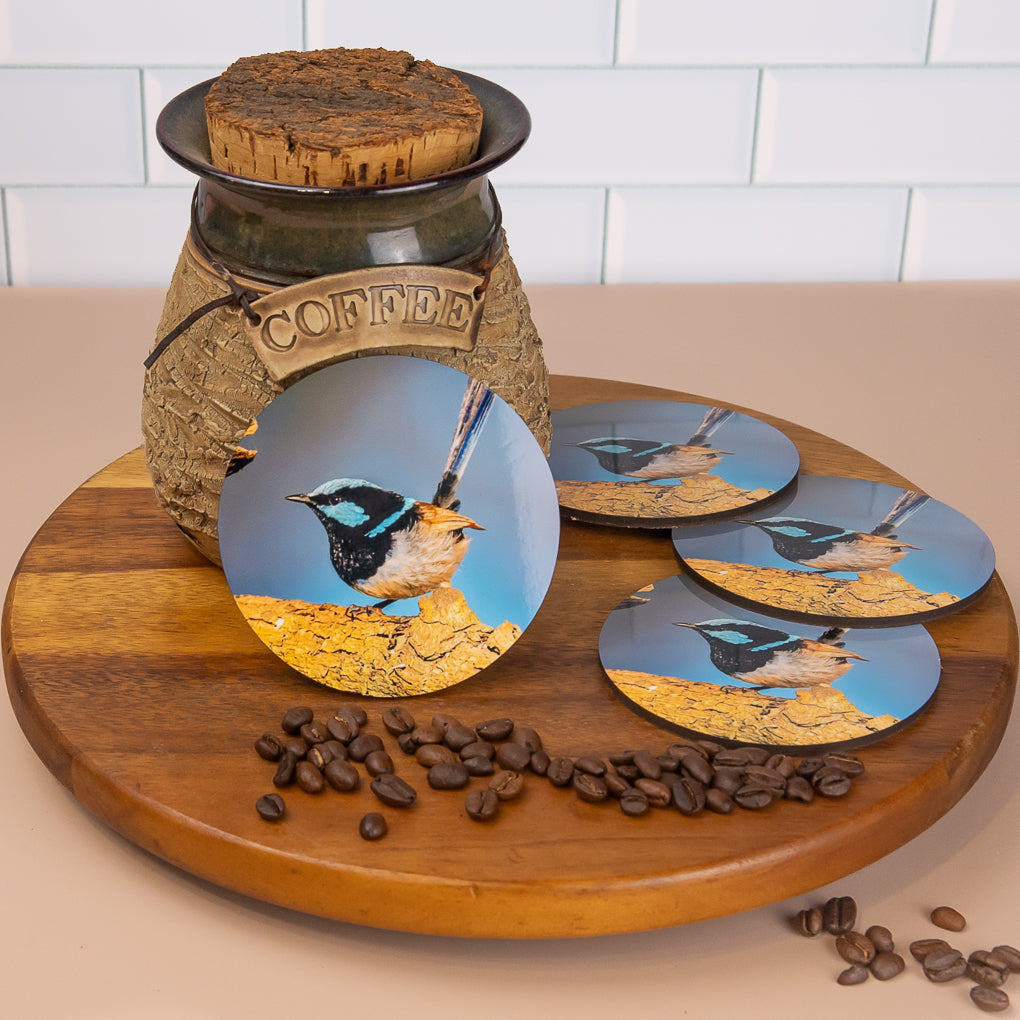 Coasters - Set of 4 - Australian Native Flora and Fauna - Photographic Artworks