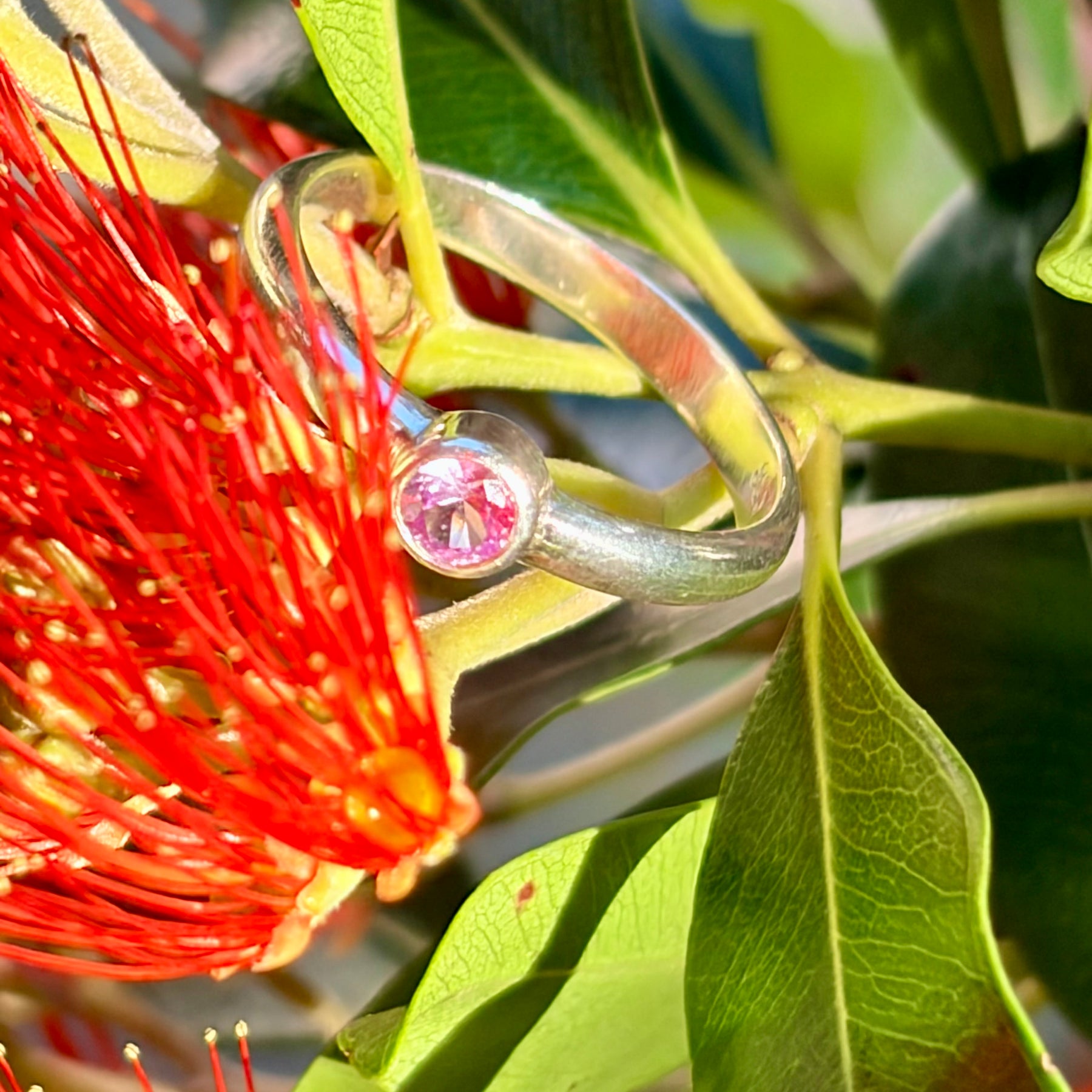 Amazing Alexandrite Sterling Silver Ring