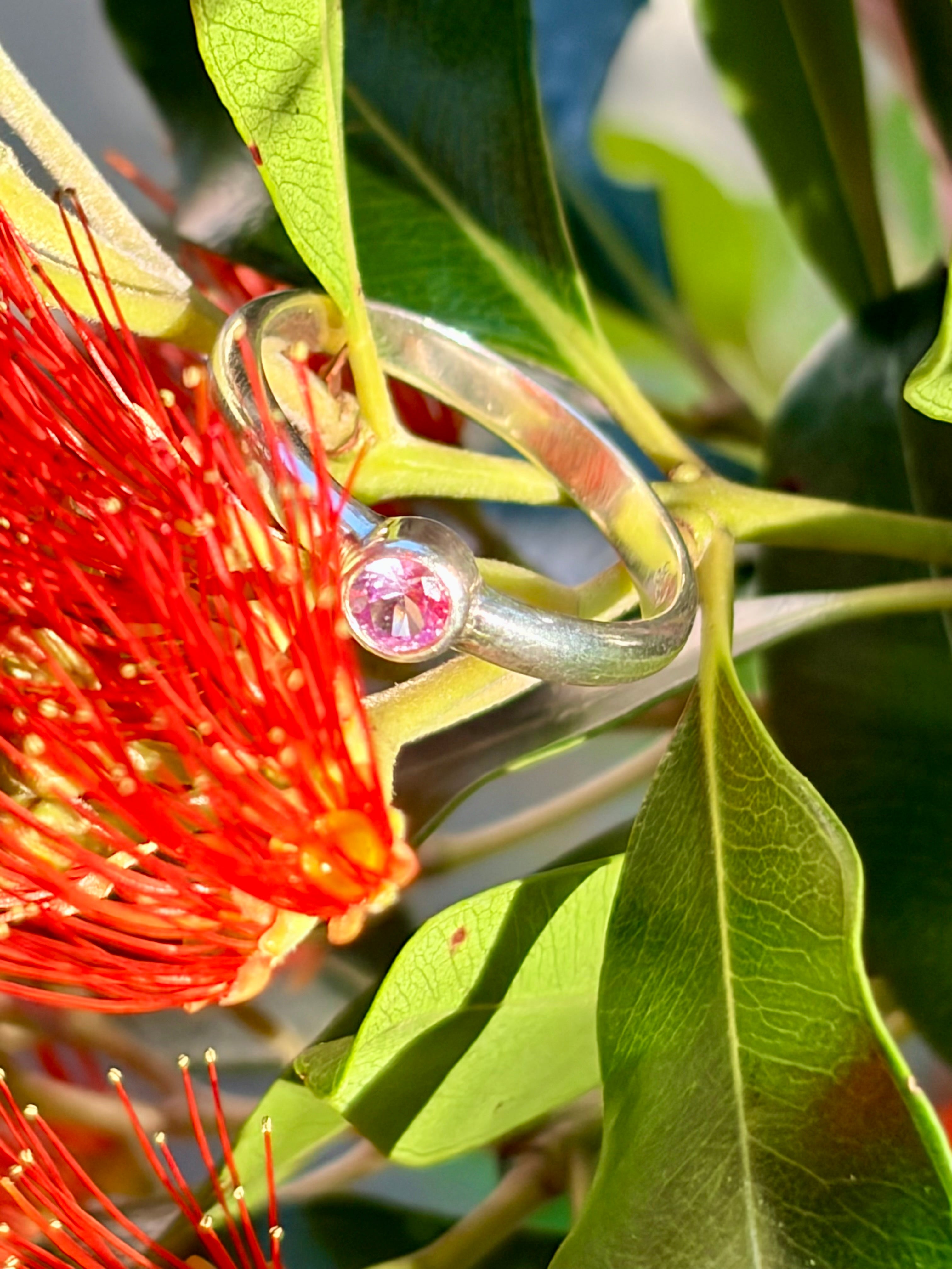 Amazing Alexandrite Sterling Silver Ring