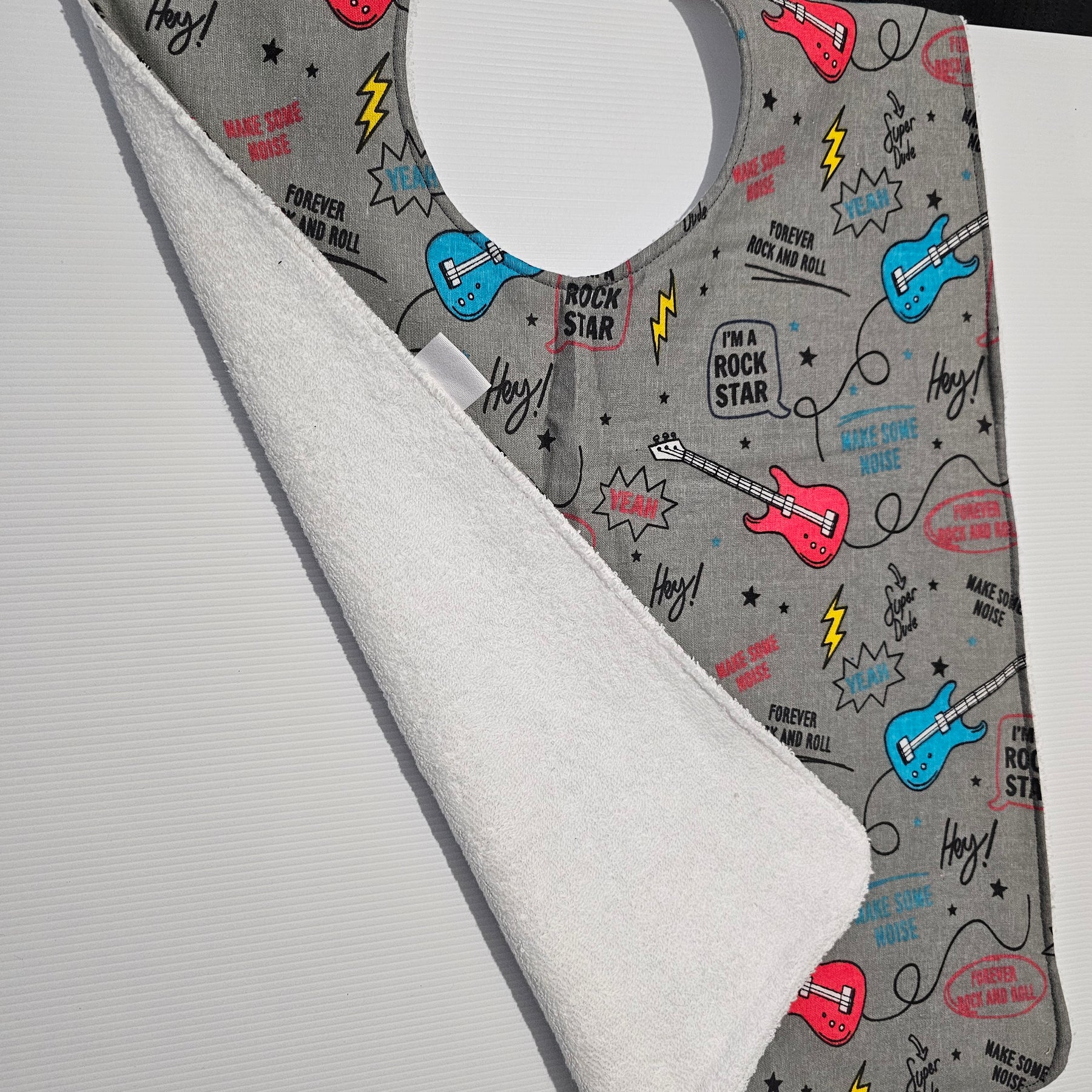 Adult / Special Needs Bib – Clothing Protector - Music