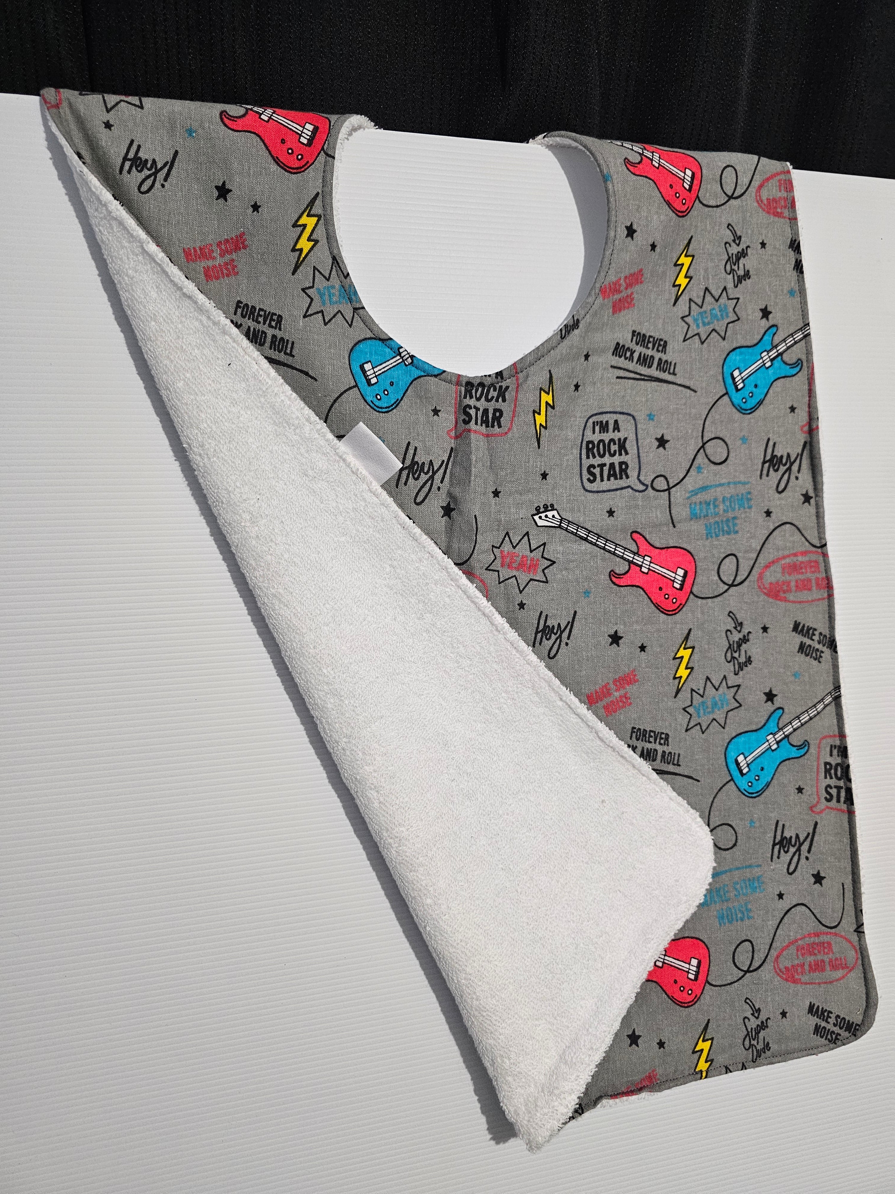 Adult / Special Needs Bib – Clothing Protector - Music