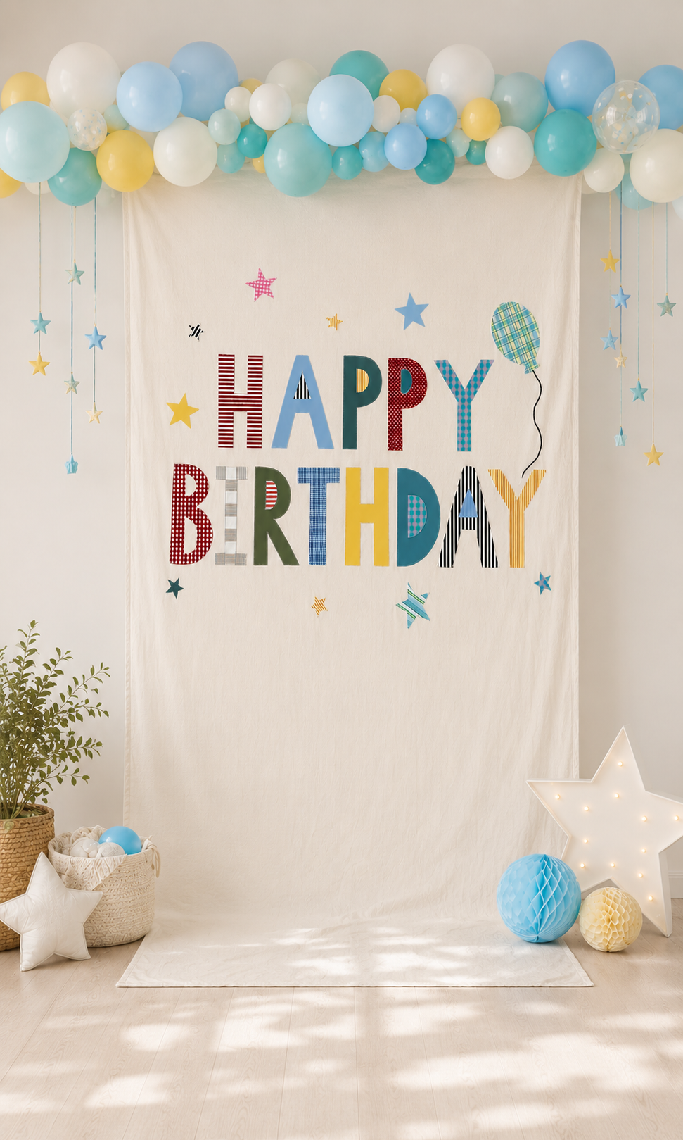 Heirloom Happy Birthday Banner