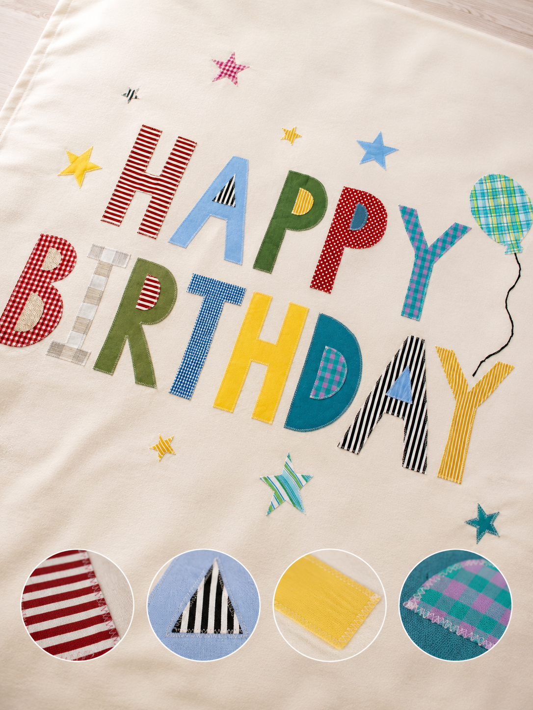 Heirloom Happy Birthday Banner