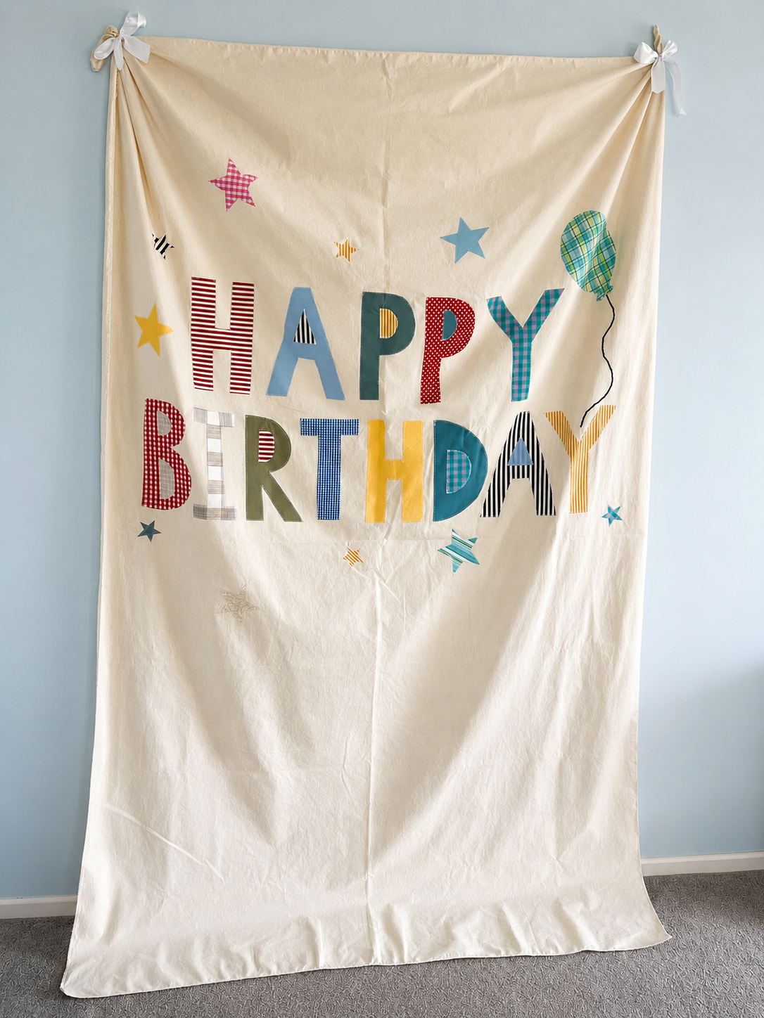 Heirloom Happy Birthday Banner
