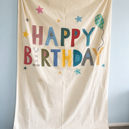 Heirloom Happy Birthday Banner
