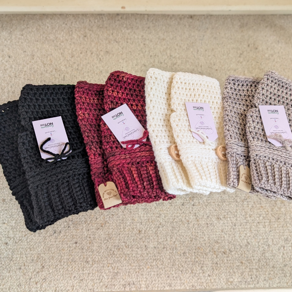 Malabrigo Rios, Fingerless Mitts, Merino Wool