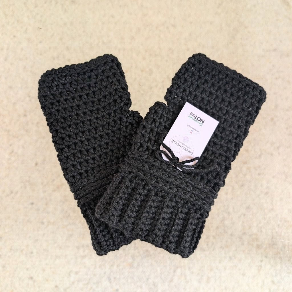 Malabrigo Rios, Fingerless Mitts, Merino Wool