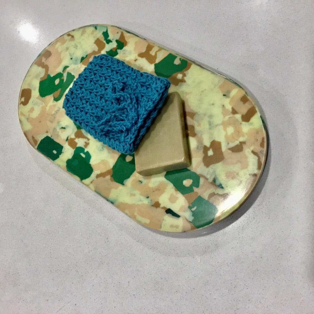 Crocheted Eco-Friendly Bathroom Collection - Soap Sock