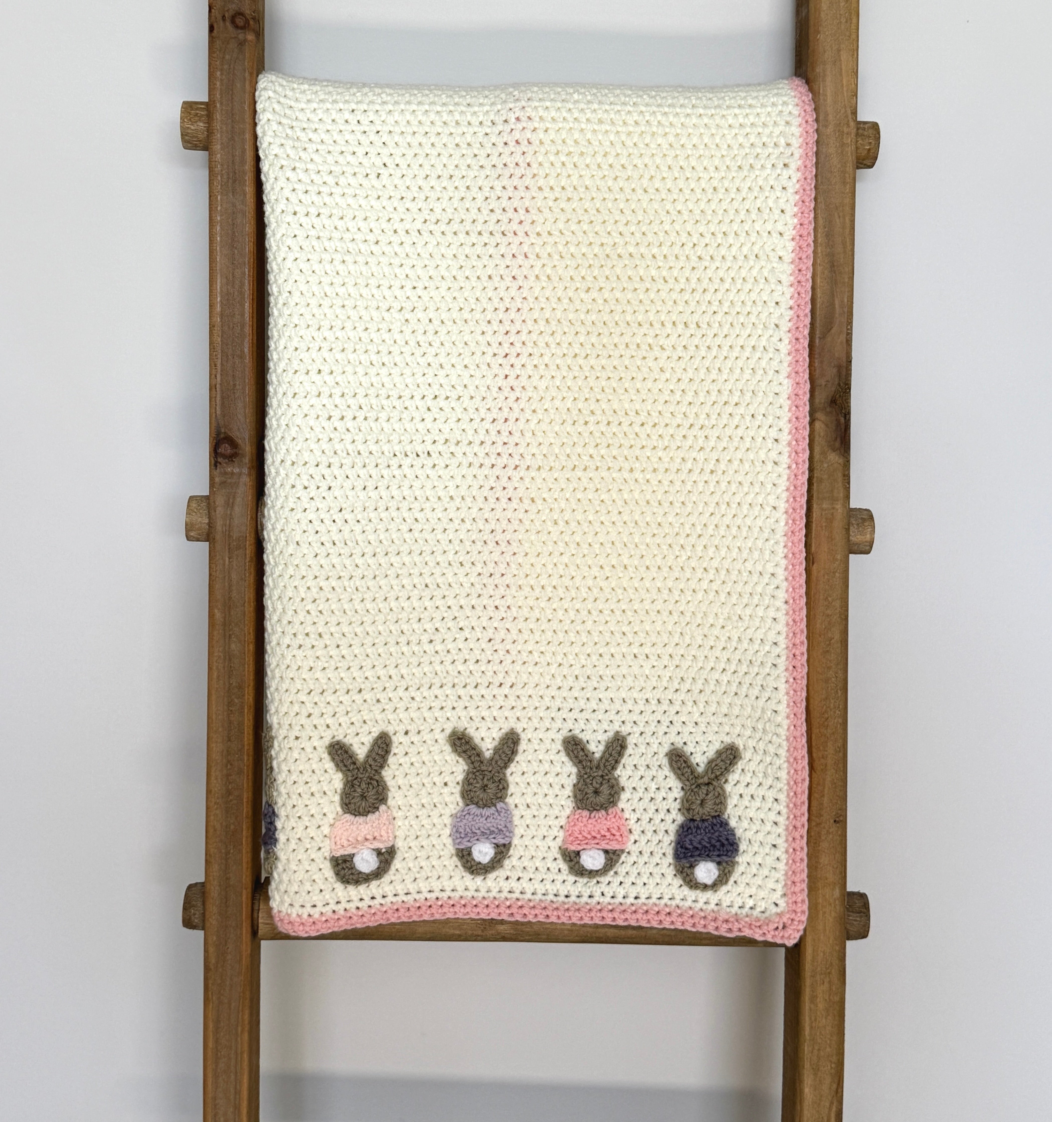Pink Bunny Blanket