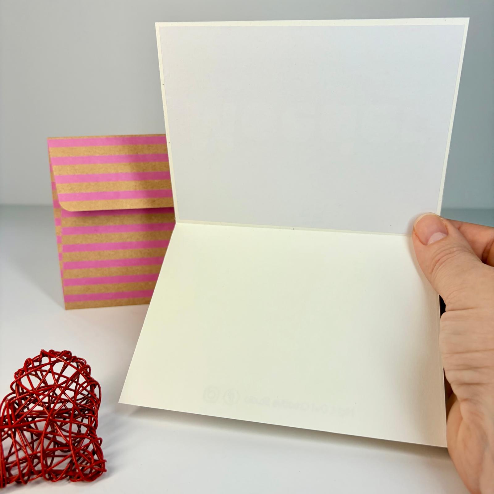 A6 Greeting Card & Envelope | Afrikaans | Moeder