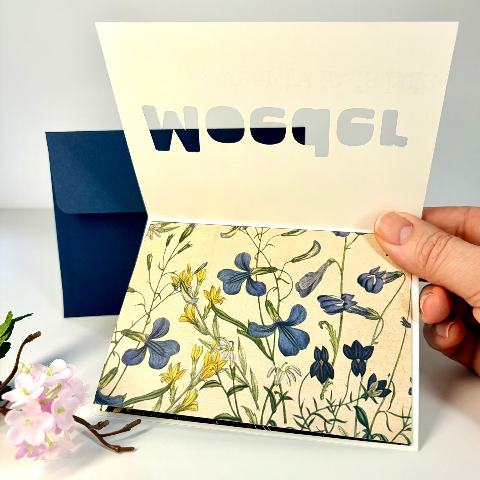 A6 Greeting Card & Envelope | Afrikaans | Moeder